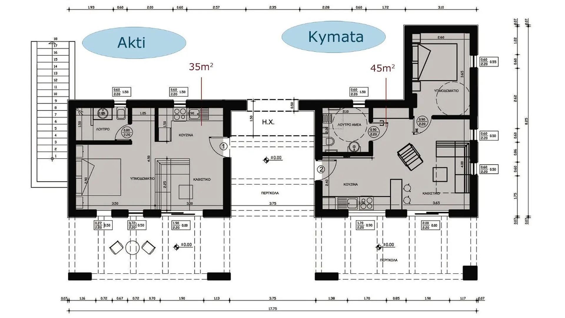 Apartment Alekos Beach Houses-Akrotiri Suites Kounopetra Greece